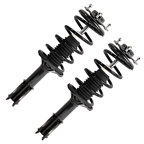 Detroit Axle - Front Struts & Coil Springs Sway Bar Links Replacement for 2002 2003 2004 2005 Mitsubishi Lancer ES - 4pc Set - size: 4QS47357/ sway kit