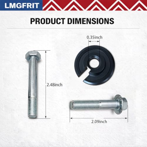 30 Series Torque Converter Washer and Bolt Kit, Metric Thread Bolts and Lock Washer for TAV2 Style Go Kart Mini Bike, 3/4 Inch Shaft Engines