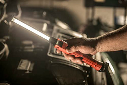 Streamlight 76800 Stinger Switchblade 800-Lumen Rechargeable Compact Multi-Function LED Work Light with Color-Rite Technology and USB Cable, Red - size: Stinger 7.2" Light Bar, style: USB Cable