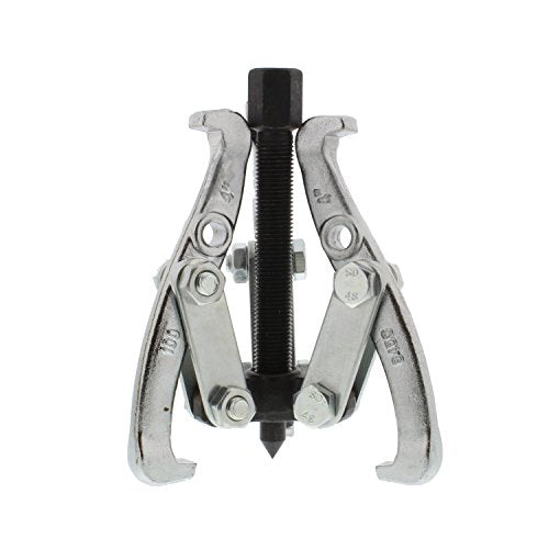 Shop-Tek 3-Jaw Gear Puller 4 Inch – Removal Tool Kit for Slide Gears, Pulley, and Flywheel - Sold Only - size: 4-inch