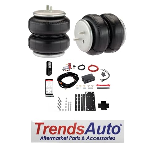 TrendsAuto Firestone Airide Rear Ride-Rite Air Spring Kit and Dual Path Standard Compressor Kit fits 2000-2006 Tundra | Easy Installation | Includes TrendsAuto Decal - size: 2000-2006, style: Dual Path
