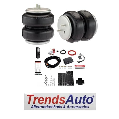 TrendsAuto Firestone Airide Rear Ride-Rite Air Spring Kit and Dual Path Standard Compressor Kit fits 2000-2006 Tundra | Easy Installation | Includes TrendsAuto Decal - size: 2000-2006, style: Dual Path