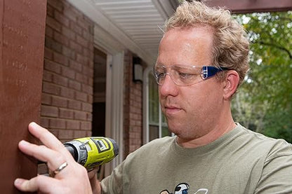 G & F Products 13016-NEW Safety Goggles, 99% Protection Against UV-A, B & C Rays, Impact & Ballistic Resistant, Clear Lenses, 12 Pack - style: Clear Lens 12 Pack Safety Glasses