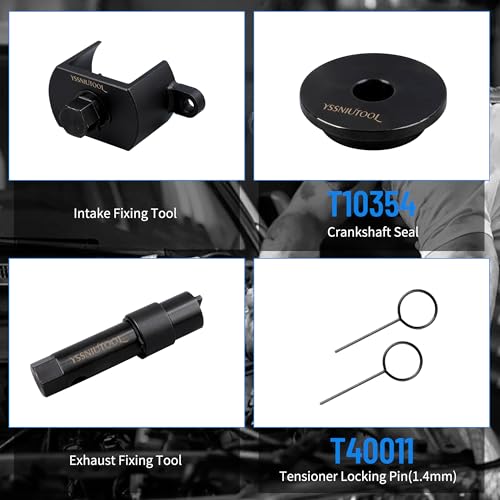 Camshaft holding tool alignment adjustment locking timing tool compatible with VW VAG Audi 1.8 2.0 TSI TFSI (2006-2018) EA888 T40191 T10352 T10368 T40196 T10354 T10060A T40011 T40098 T40267 T40271