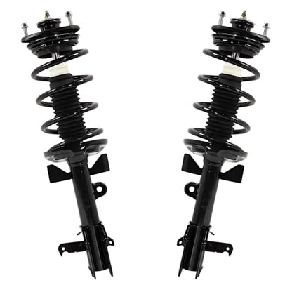 Detroit Axle - Front Struts w/Coil Springs Rear Shock Absorbers Sway Bars Replacement for 2011-2012 Honda Odyssey - 6pc Set - size: 6AQS47234/Shock Kit
