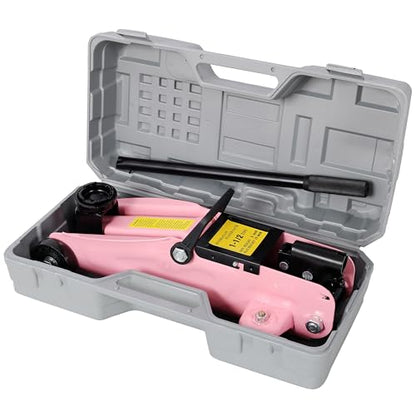 1.5 Ton Low Profile Hydraulic Trolley Service/Floor Jack, Floor Jack 1.5 Ton (3,000 LBs) Hydraulic Car Jack, Lifting Range 5"-11.8" - color: With Plastic Cas