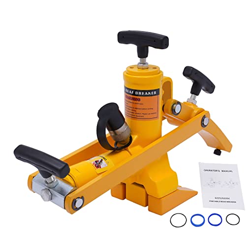 Gdrasuya10 Tire Bead Breaker 10000 PSI Hydraulic Bead Breaker for Tractor Truck Car ATV Tire Bead Breaker Tire Changer Buster Portable Tire Tool (Bead Breaker Only) - size: Bead Breaker Only