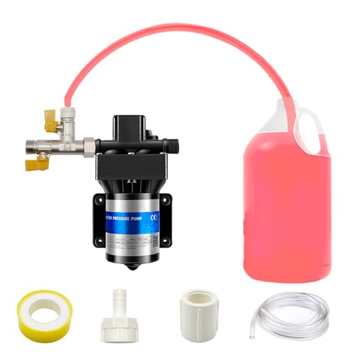 RV 3-Way by-Pass Winterizing Waterizing Water Systerm Antifreeze Pump Converter Kit, RV Water Pump Valves Replacement, 1/2" NPT