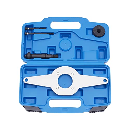 Vibration Damper Holding Tool,Crankshaft Pulley Removal Shock Absorber for VW 4cyl 1.8L 2.0L 4V TFSI EA888 Engines,Skoda,Audi,Seat