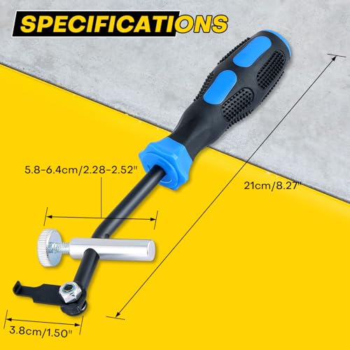 58430 Shaft Type Seal Puller | Seal Puller, Camshaft & Crankshaft Oil Seal Removal Tool, Seal Puller Tool for Automotive and Motorcycle Engine Repair