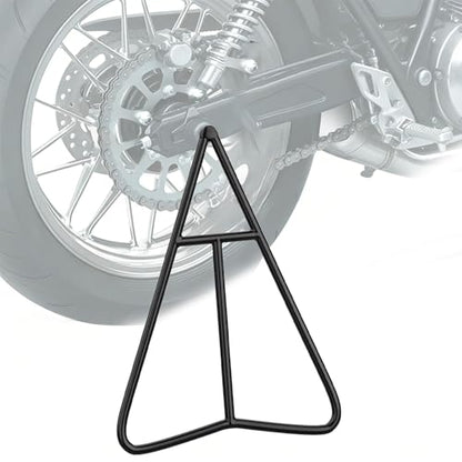 Nilight Dirt Bike Triangle Stand T-shaped Central Support Motorcycle Rear Wheel Paddock Stand for 80-500cc Supermoto Motocross Enduro Pit Bike - color: T-shaped Dirt Bike Triangle Stand