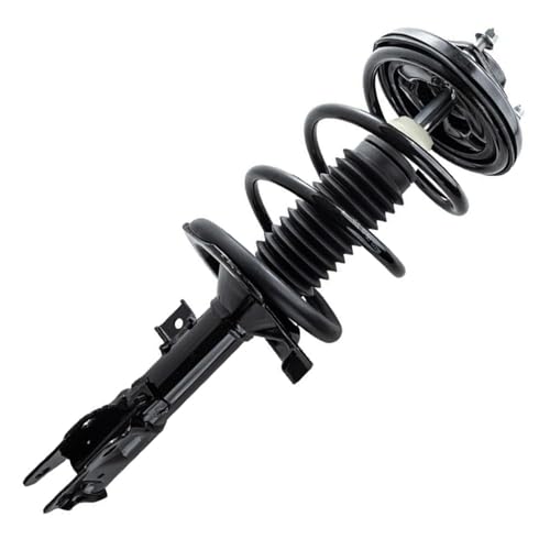 Detroit Axle - Front Struts Sway Bars for 2008-2011 Mitsubishi Lancer [GTS] 2 Struts with Coil Spring Assembly 2 Sway Bar End Links 2009 2010 Replacement Suspension Kit - size: 4QS54595/Sway Kit
