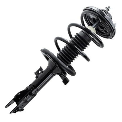 Detroit Axle - Front Struts Sway Bars for 2008-2011 Mitsubishi Lancer [GTS] 2 Struts with Coil Spring Assembly 2 Sway Bar End Links 2009 2010 Replacement Suspension Kit - size: 4QS54595/Sway Kit