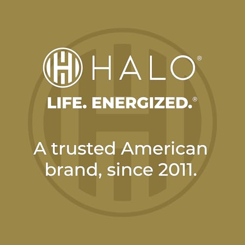 HALO Bolt Air 58830 Portable Car Battery Jump Starter | 100 PSI Air Compressor, 58.8Wh USB Power Bank, Emergency Floodlight & Charger, Jump Cars SUVs & Trucks, Inflate Tires, TSA Approved — Rose Gold - color: Rose Gold