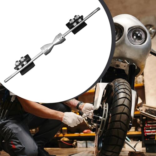 harayaa Motorcycle Wheel Balancer Portable Motorbike Tire Balancing Tool Accessory Metal Repair Stand Iron Maintenance Tool Compact Design suitable for