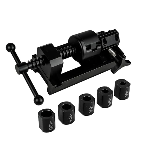 Fuel Line Fittings Installation Tool Kit 4AN 6AN 8AN 10AN 12AN, AN Hose Connector Connect & Disconnect Tool Set for Auto Fuel Hose Pipe Assembly & Removal