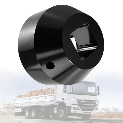 6-Point Pinion Nut Socket Compatible with Detroit Diesel W742589020700, FIT Freightliner & Mercedes-Benz Actros/Atego Heavy Duty Rear Axle Differential Tool, Carbon Steel Service Socket