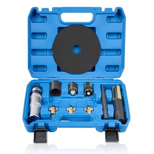DAYUAN Master Locking Wheel Nut Remover, Wheel Lug Nut Removal Tool | Wheel Lug Nut Removal Tool Set, Removes Rounded & Locking Lug Nuts, Cr-Mo Steel, Reverse Spiral Design