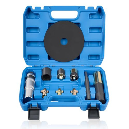 DAYUAN Master Locking Wheel Nut Remover, Wheel Lug Nut Removal Tool | Wheel Lug Nut Removal Tool Set, Removes Rounded & Locking Lug Nuts, Cr-Mo Steel, Reverse Spiral Design