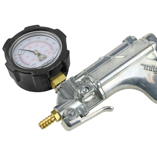 Mityvac MV8500 Silverline Elite Automotive Brake/Clutch Bleeding, Diesel Fuel Priming and Vacuum/Pressure Testing Kit, Ergonomic Design, Zinc-aluminum Die Cast, MV8510 Pump, 4.5oz Fluid Reservoir