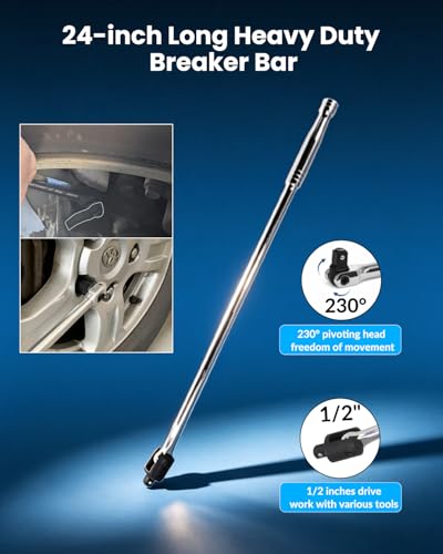 DPTOOL Inner CV Axle Puller Tool Slide Hammer Front Wheel Drive Axle Half Shaft Removal Kit with 48mm and 63mm CV Joint Fork Multi-Function Automobile Ball Joint Removal Tool - size: 18PC