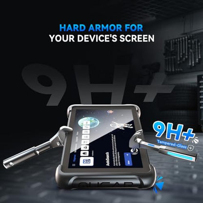 MUCAR 892BT Scanner and Tempered Glass Screen Protector,AI-Assisted Bidirectional Scan Tool, Full System OBD2 Scanner, Bi-Directional OBD2 Scanner Diagnostic Tool,ECU Coding, 35 Services, FCA Autoauth