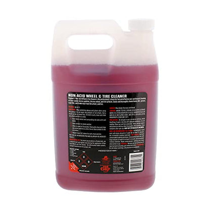 Meguiar's D14301 Non Acid Tire and Wheel Cleaner, Pre-Diluted, No Mixing Required Car Wheel Cleaner - 1 Gallon Wheel Cleaner 128 Fl Oz
