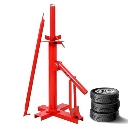 Manual Tire Changer - Portable Hand Bead Breaker Tire Machine for 8" to 16" Tires | Heavy Duty Manual Tire Mounting Tool Auto Tire Changing Tool for Car Truck Home Garage Small Auto Shop