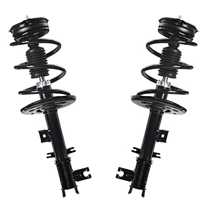 Detroit Axle - Front Struts w/Coil Springs Sway Bar End Links Replacement for 2009-2014 Nissan Murano - 4pc Set - size: 4QS47139/ sway kit
