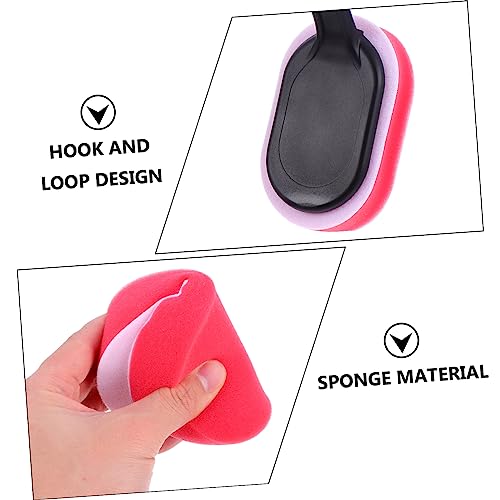 MAGICLULU 15pcs Car Detailing Brush Set Ergonomic Handle Tire Waxing Sponge Applicator for Wheel Cleaning and Maintenance Car Cleaning Tool for Tire Shine and Detailing