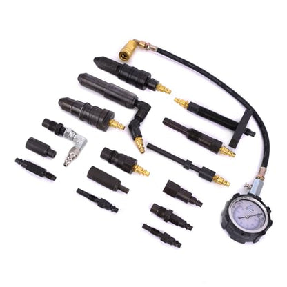 MOCA 1000 Psi Diesel Direct & Indirect Engine Compression Pressure Tester fits for use on Cummins 5.9, For Detroit Diesel 53, 71, 92, 110, 149, V53, V71, For GM Duramax 4.3/5.7/6.2/6.5L/ 6.6L