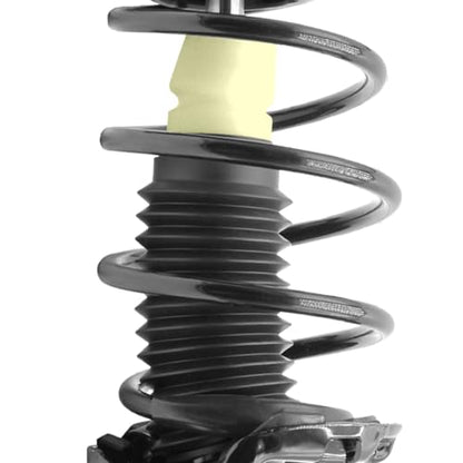 Detroit Axle - 2 Front Struts for 2018 2019 2020 2021 Hyundai Accent Kia Rio, Quick Strut with Coil Spring Assembly Replacement Quick Complete Struts Shocks Suspension - size: 13063_13064/Pair