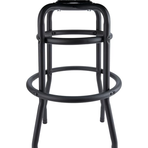 Performance Tool W85023 28-1/2-Inch Checkerboard 360 Degree Swivel Stool, Heavy Duty Steel Frame Is Perfect for Home, Bar and Shop - style: Checkerboard Swivel Bar Stool