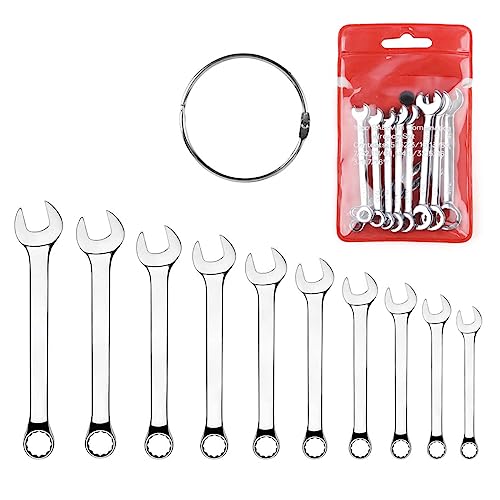 Mini Wrench Set Open End Wrench Combination Wrench Small Wrench Set, Metric and SAE (SAE) - style: SAE