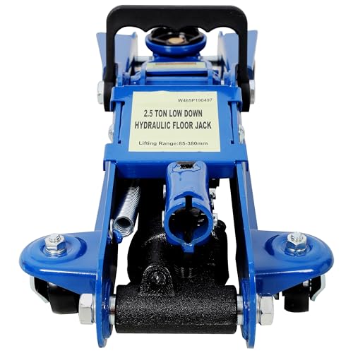 Low Profile Car Jack 4 Ton Portable Floor Hydraulic Jacks 8000 lbs | Heavy-duty steel floor jack with 4-ton capacity, low profile design, lifting range 2.5-20 inches, overload protection va - color: A1