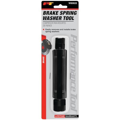 Performance Tool W80622 Brake Spring Washer Tool - Essential Tool for Easily Removing and Installing Brake Springs on Your Vehicle - size: Brake Spring Washer Tool