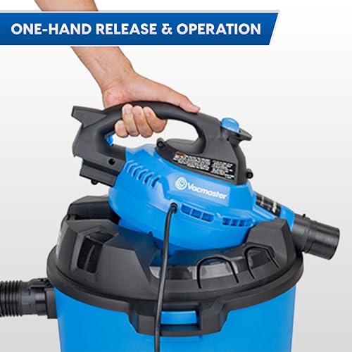 Vacmaster Blue Line 12-Gallon* 5 Peak HP† Wet/Dry Vacuum with Detachable Blower VBV1210 - size: 12 Gallon 5 Peak HP