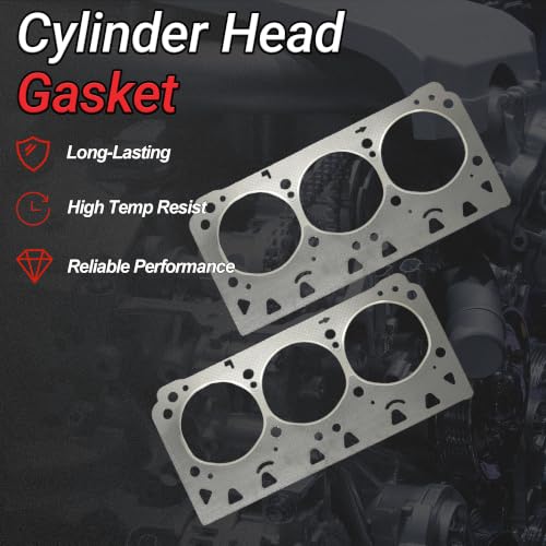 3.8 HS9917PT-4 L26 Full Gasket Set with Bolt For GM Buick 2006-2009 | Fit For GM 3800 Series III Buick Allure Lacrosse Lucerne Pontiac Grand Prix 3.8L V6 OE#HS9917PT-4 ES74033 - color: For GM 3.8L 2006-2009