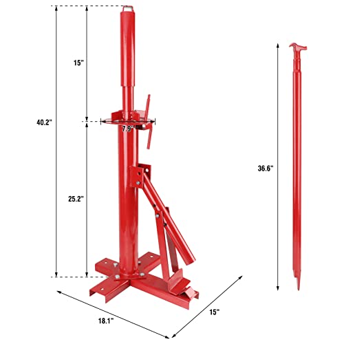 Olympia Tools Olympia Manual Tire Changer Base, Red, 75-378-101
