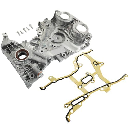 2011–2021 Engine Timing Cover & Gasket Fit For Buick Chevrolet 1.4 L4 Turbo | 1.4L Engine Timing Cover w/ Gasket Fit For Buick Encore Chevrolet Trax Sonic Cruze Limited L4 Turbo 11–21,28290048 55562793 - size: GM 1.4 timing cover