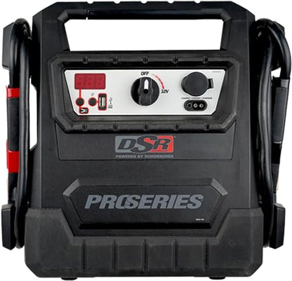 Schumacher Electric DSR ProSeries Car Battery Jump Starter, Maintainer & Portable Power Station - 12V 4000 Peak Amps & 700 Cranking Amps - with DC & USB Charging Ports - DSR159 - style: DSR159