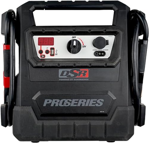 Schumacher Electric DSR ProSeries Car Battery Jump Starter, Maintainer & Portable Power Station - 12V 4000 Peak Amps & 700 Cranking Amps - with DC & USB Charging Ports - DSR159 - style: DSR159