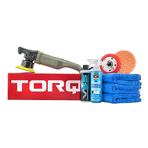 Chemical Guys 10FX Random Orbital Polisher Kit One-Step Scratch and Swirl Remover Kit (8 Items) (BUF613) - style: Kit - 8 Items