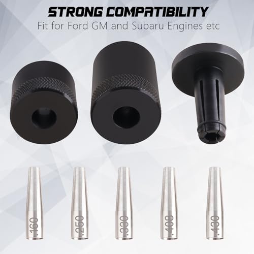 34720 Professional Injector Seal Installer Kit 8Pc for Ford, GM, Subaru Engine Precision Fuel Injector Seal Tool Kit Fits Hitachi, Bosch, Continental, Delphi