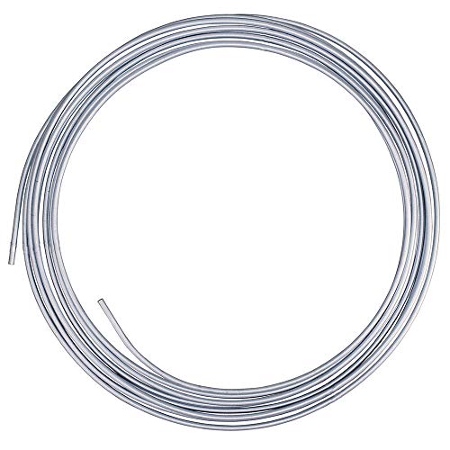 4LifetimeLines – 3/16" x 25' Stainless Steel Brake Line Kit | 316L Marine-Grade Tubing with 16 SAE Fittings | Corrosion & Rust Resistant | 15,310 PSI | Universal Fit for Cars & Trucks - size: 3/16 x 25 Kit