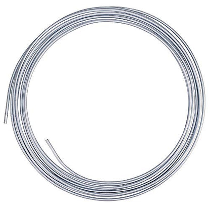 4LifetimeLines – 3/16" x 25' Stainless Steel Brake Line Kit | 316L Marine-Grade Tubing with 16 SAE Fittings | Corrosion & Rust Resistant | 15,310 PSI | Universal Fit for Cars & Trucks - size: 3/16 x 25 Kit