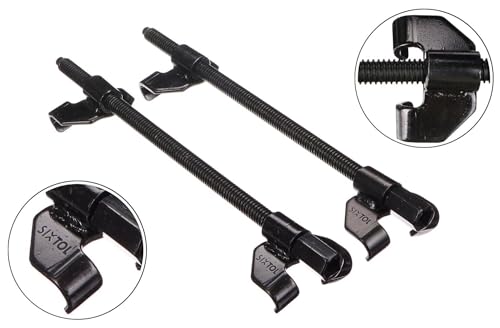 Spring Set 2 270 mm, 2 Pieces Car Spring Compressor, Mounting Tensioner Tool, Tuning, Lowering Suspension Struts and Shock Absorbers, Suspension Spring, Span Spring Tensioner for Universal Cars