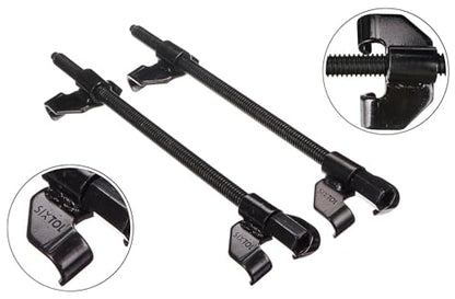 Spring Set 2 270 mm, 2 Pieces Car Spring Compressor, Mounting Tensioner Tool, Tuning, Lowering Suspension Struts and Shock Absorbers, Suspension Spring, Span Spring Tensioner for Universal Cars