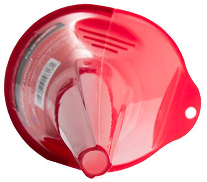 FloTool Automotive Funnel for Gas, Oil, Transmission, Coolant and Other Fluids, with QuickFill Technology & Splash Guard (10718WR)