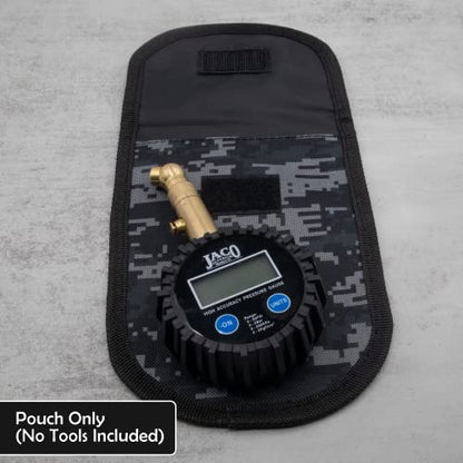 JACO Utility Tool Pouch | Multi-Purpose Storage Pouch for Tire Gauges, Tools, & Accessories (Digital Camo) - size: Small